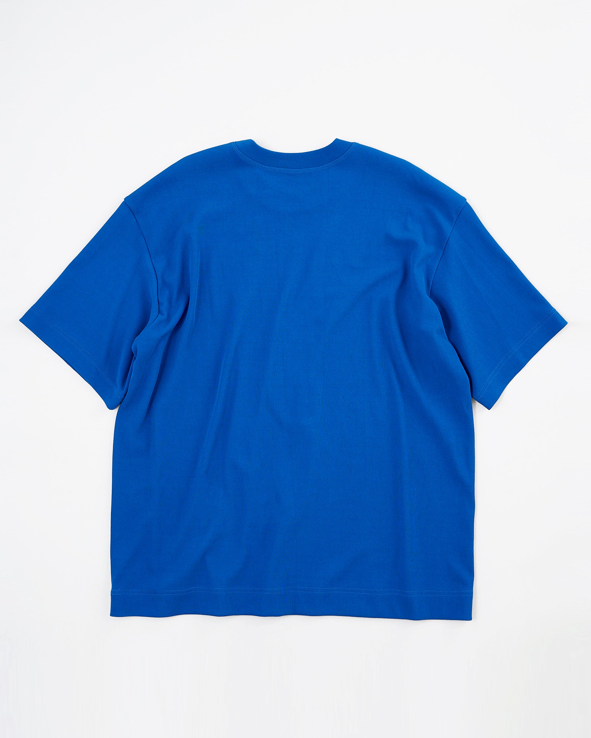 [s] COTTON SMOOTH T SHIRTS / BLUE