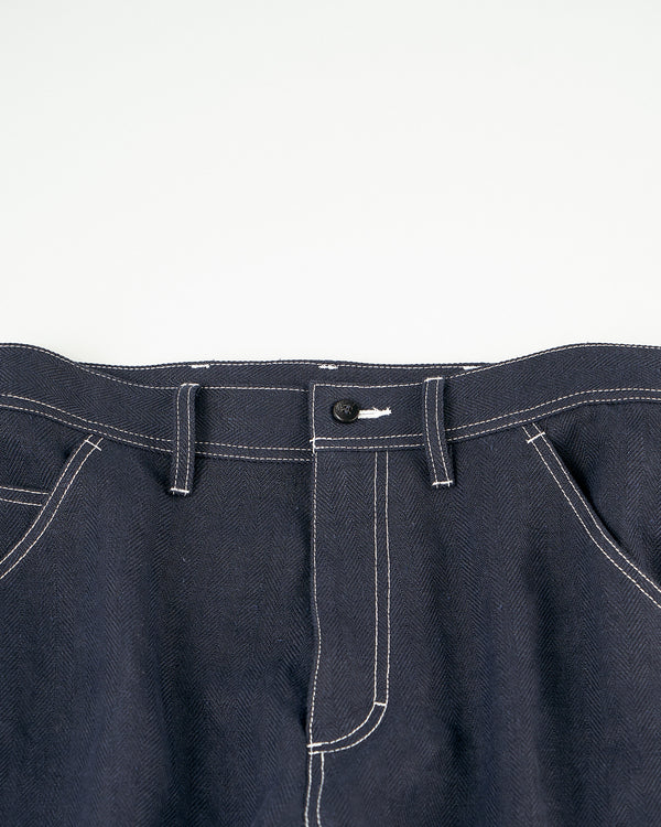 Cale カル HEMP HERRINGBONE PAINTER PANTS Cale カル HEMP HERRINGBONE PAINTER PANTS